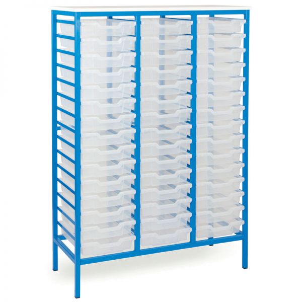 Metal Static Shallow Tray Storage
