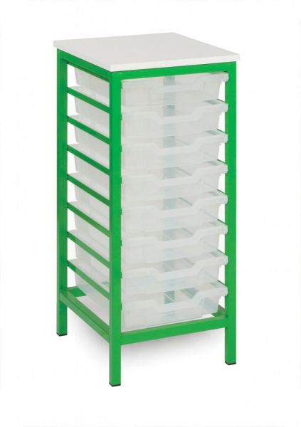 Metal Static Shallow Tray Storage