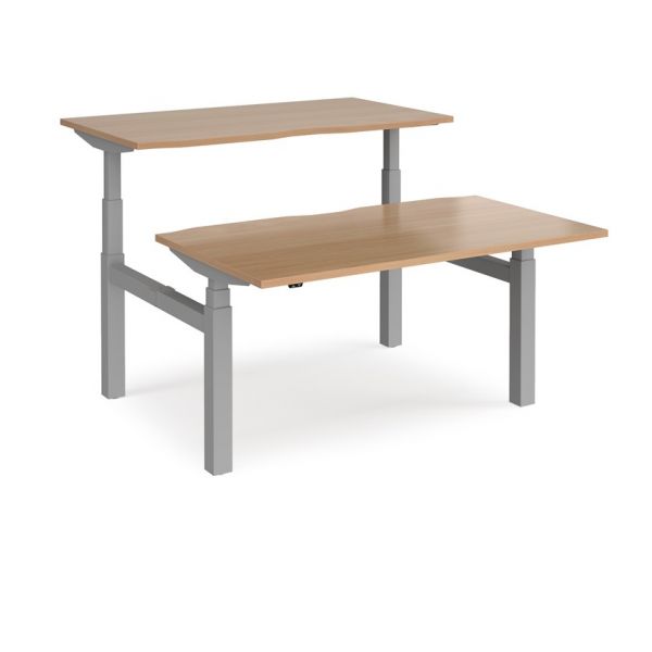 Elev8 Touch Sit Stand Back to Back Desk