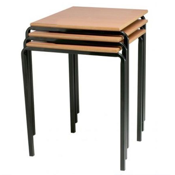  Newport MDF Square Classroom Table - Crush Bent